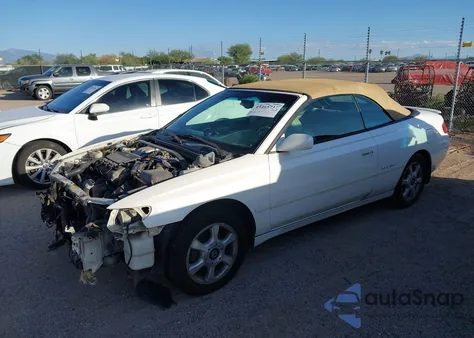 2000 Toyota Camry Solara Sle V6 from USA, damaged, VIN 2T1FF28P5YC804611